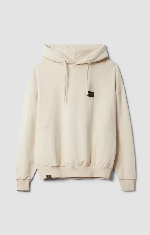 SUDADERA CON CAPUCHA BASIC PREMIUM CRD BLANCO ROTO sold by Blue Banana