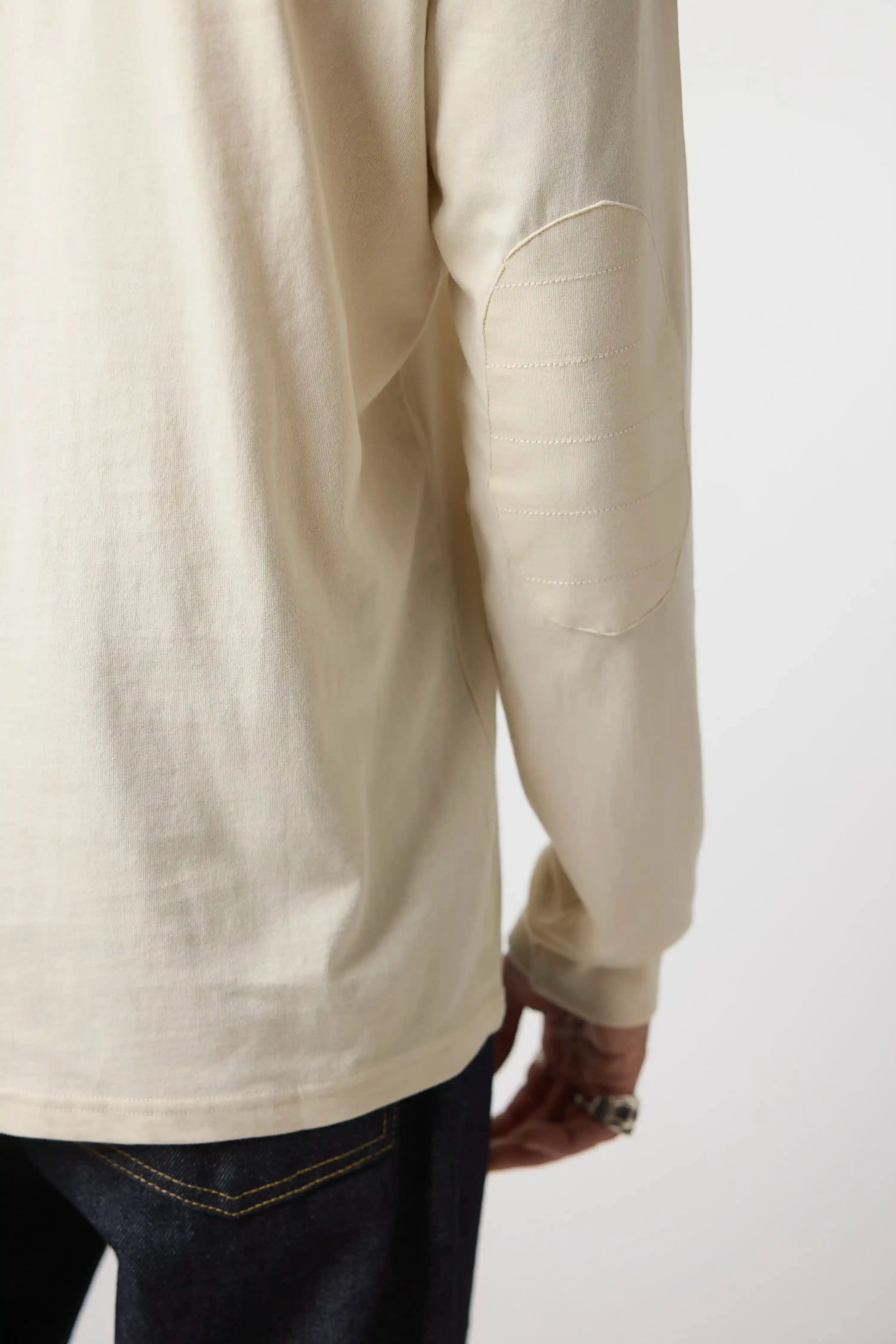 CAMISETA MANGA LARGA BASIC PREMIUM CRD BLANCO ROTO sold by Blue Banana product image thumbnail 4