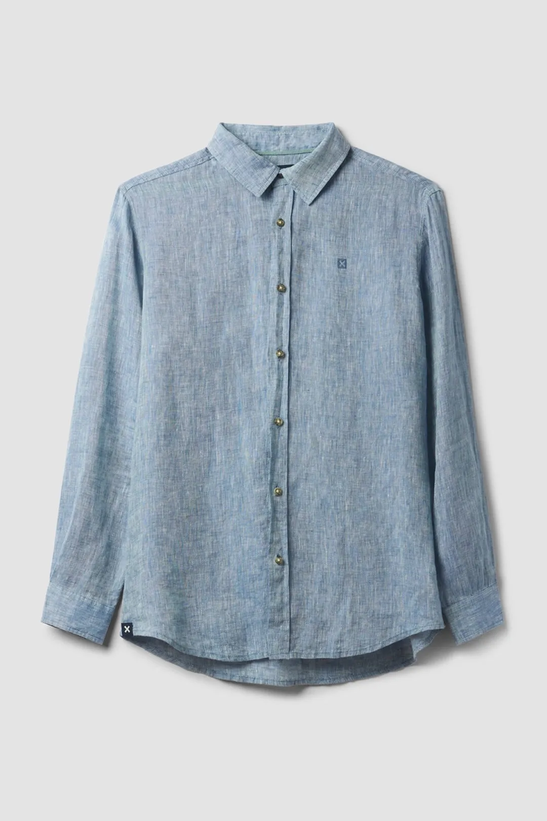 CAMISA DE LINO INDIGO BLUE sold by Blue Banana