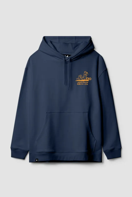 SUDADERA CON CAPUCHA GOODS AZUL MARINO sold by Blue Banana