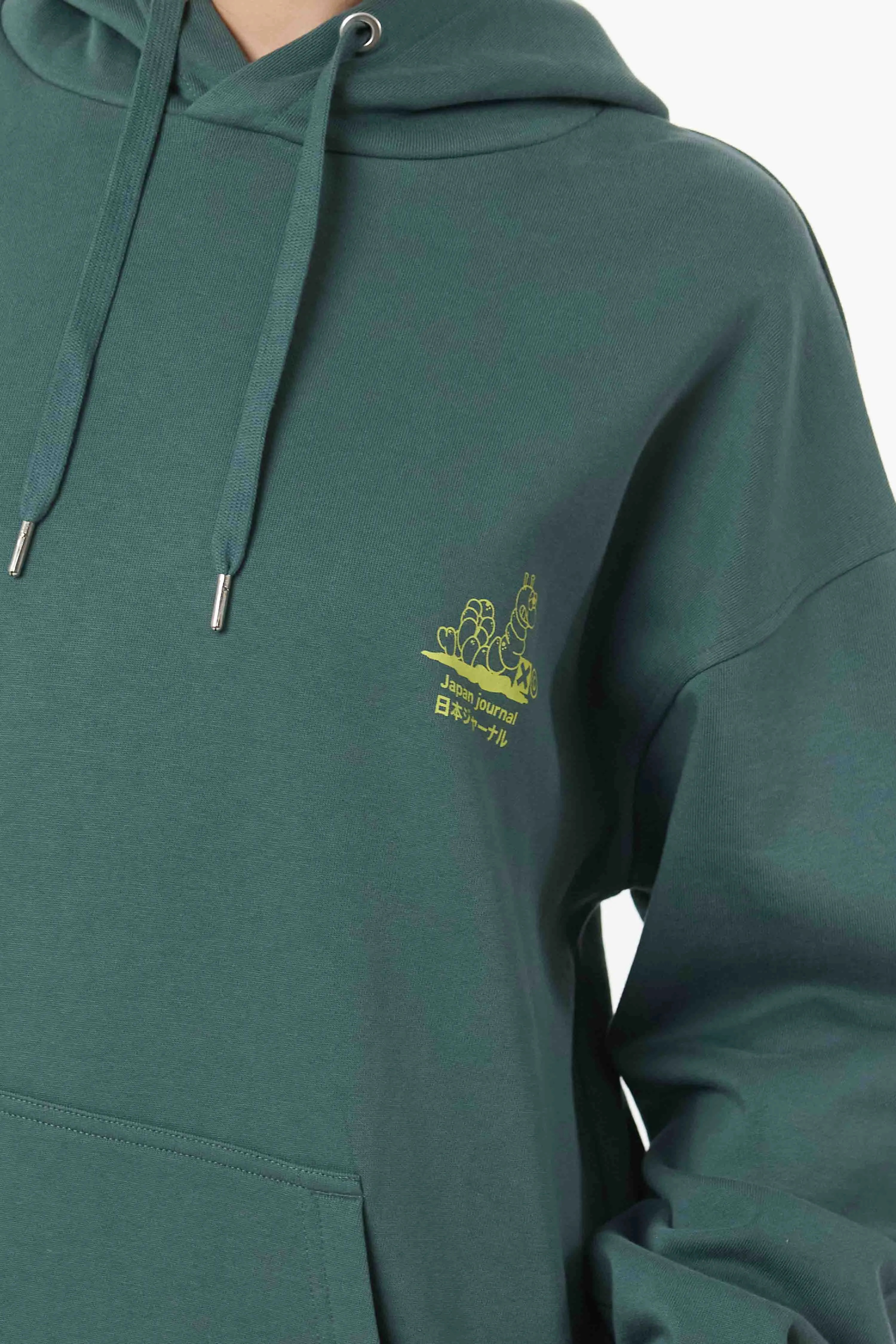 SUDADERA CON CAPUCHA GOODS TREKKING GREEN sold by Blue Banana product image thumbnail 3