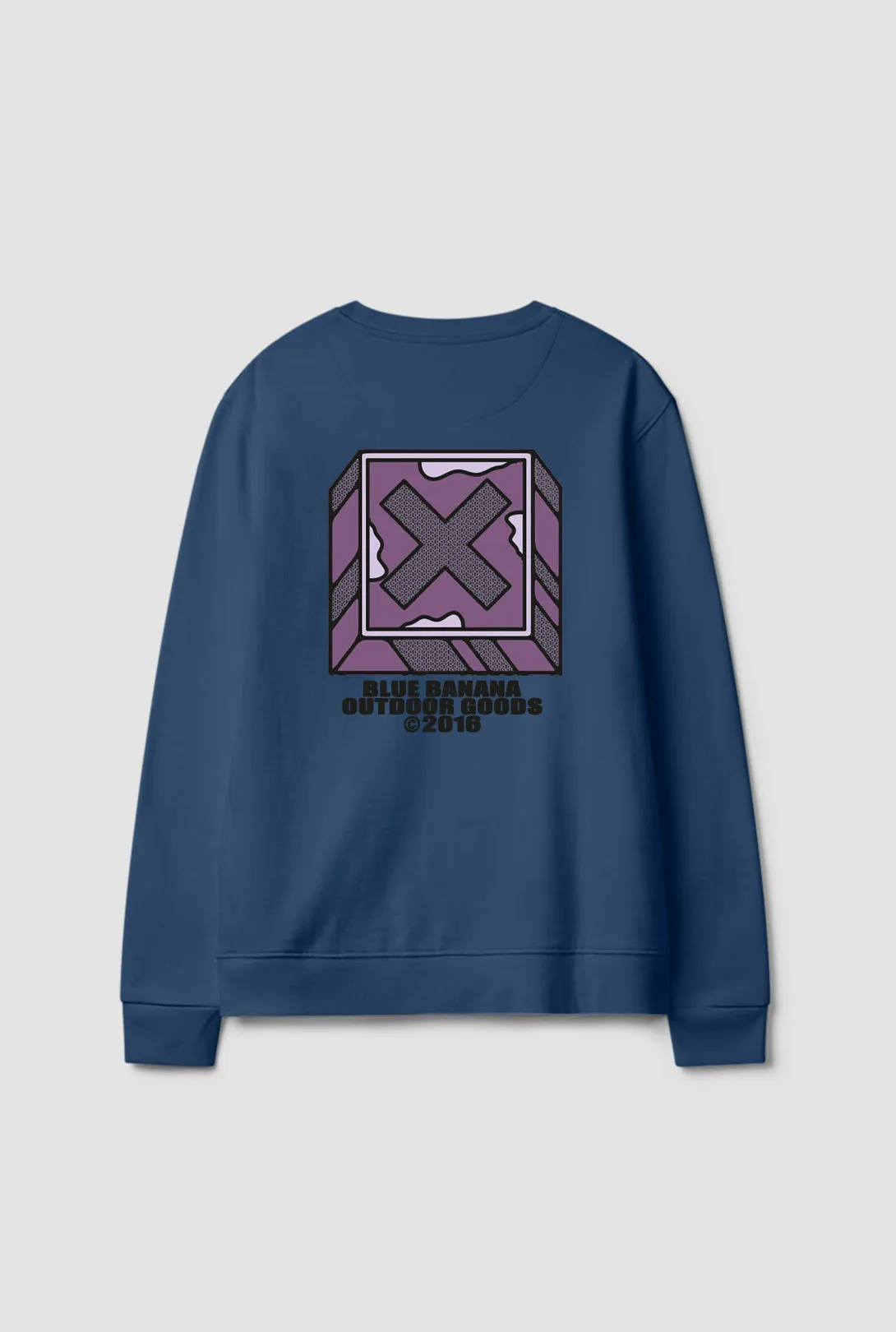 SUDADERA FONT IMPERIAL BLUE sold by Blue Banana product image thumbnail 2