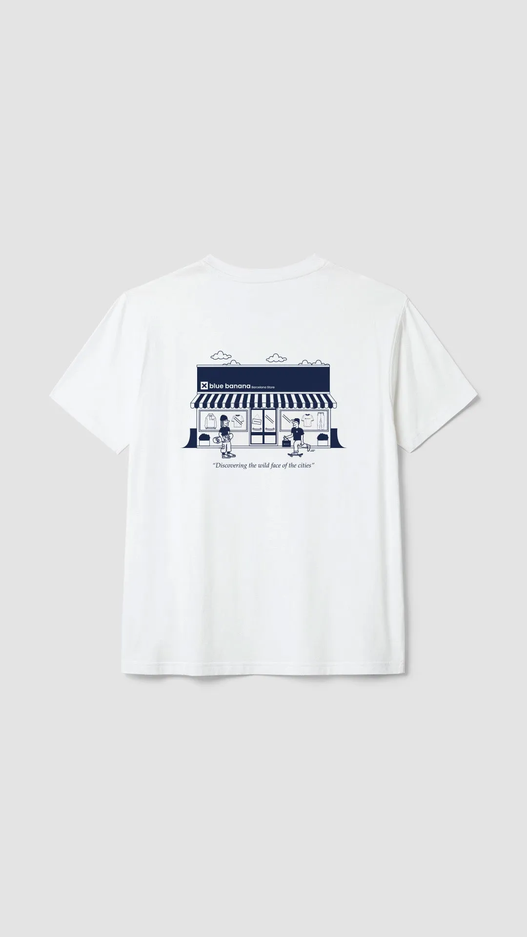 CAMISETA CITY BARCELONA BLANCA sold by Blue Banana product image thumbnail 2