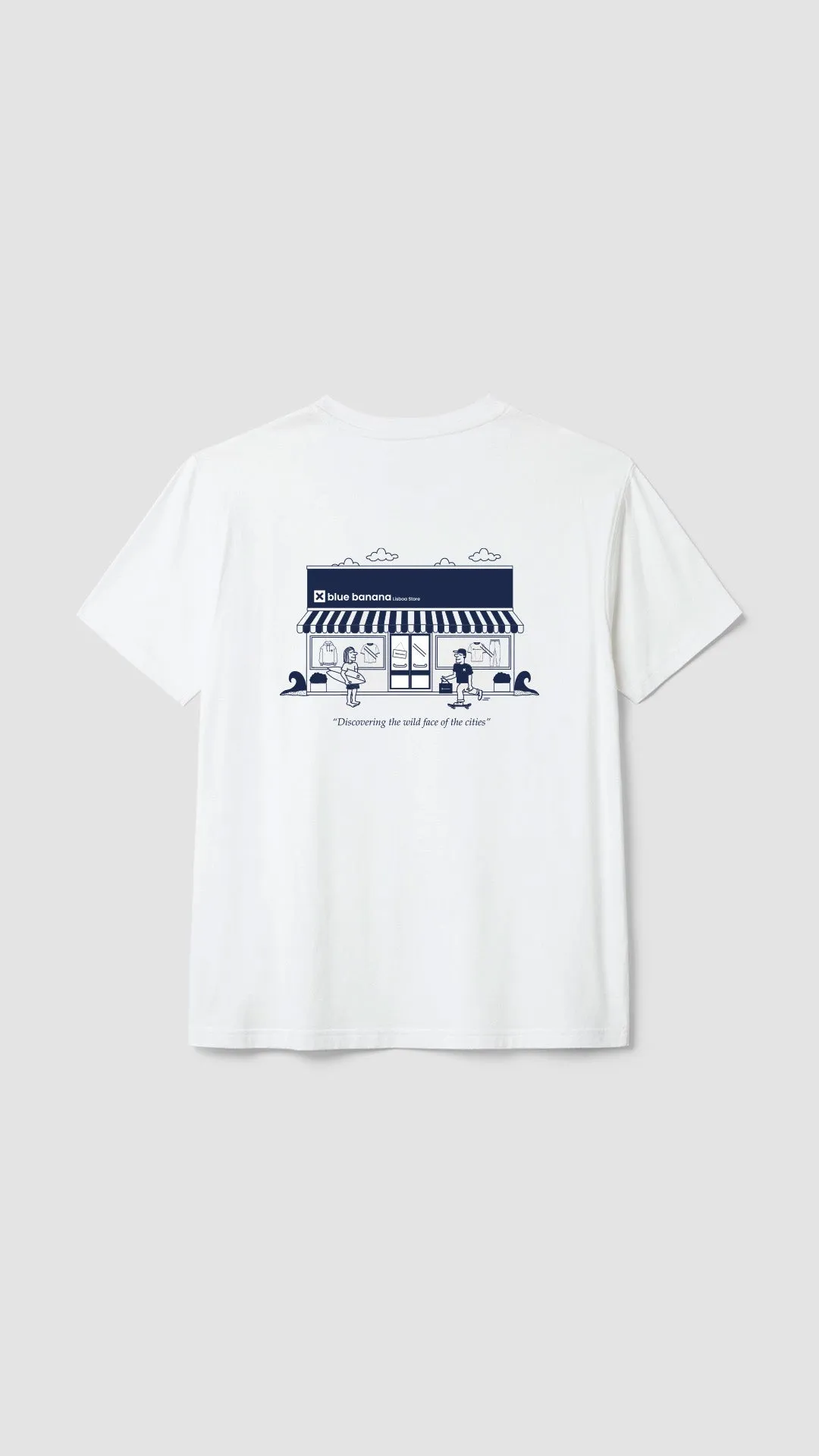 CAMISETA CITY LISBOA BLANCA sold by Blue Banana product image thumbnail 2