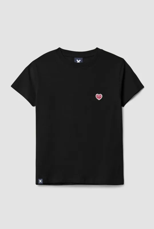 CAMISETA MUJER HEART NEGRA sold by Blue Banana
