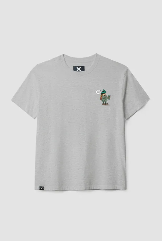 CAMISETA CHASE LIGHT GREY MELANGE sold by Blue Banana