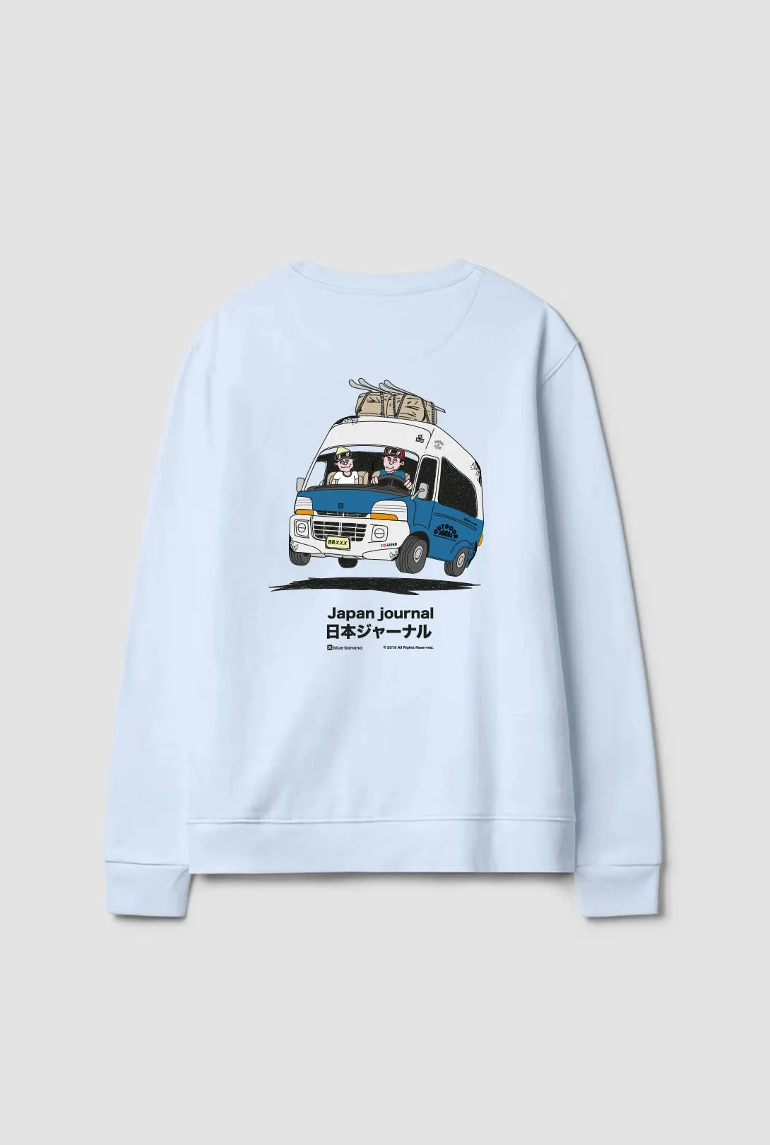 SUDADERA ROAD ICE BLUE sold by Blue Banana product image thumbnail 2