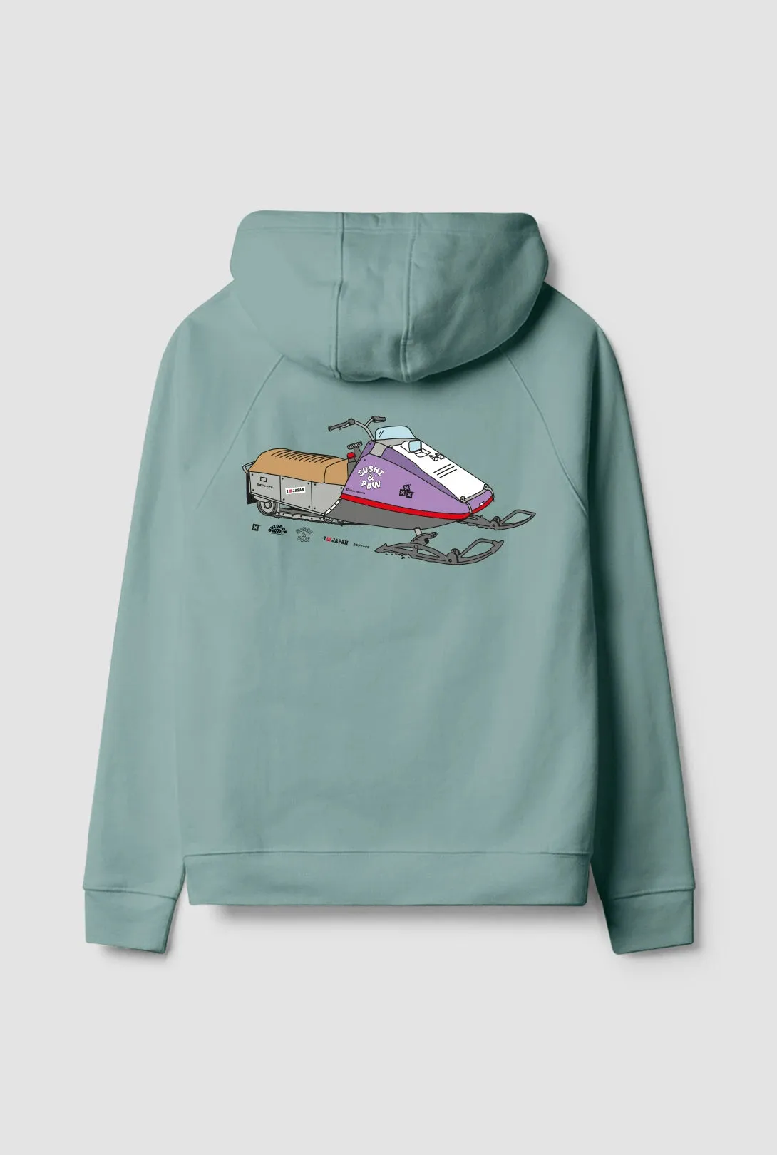SUDADERA CON CAPUCHA SUSHI & POW MENTA sold by Blue Banana product image thumbnail 2