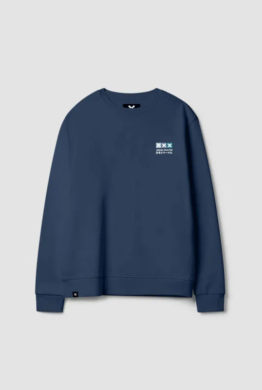 SUDADERA SQUARE AZUL MARINO sold by Blue Banana