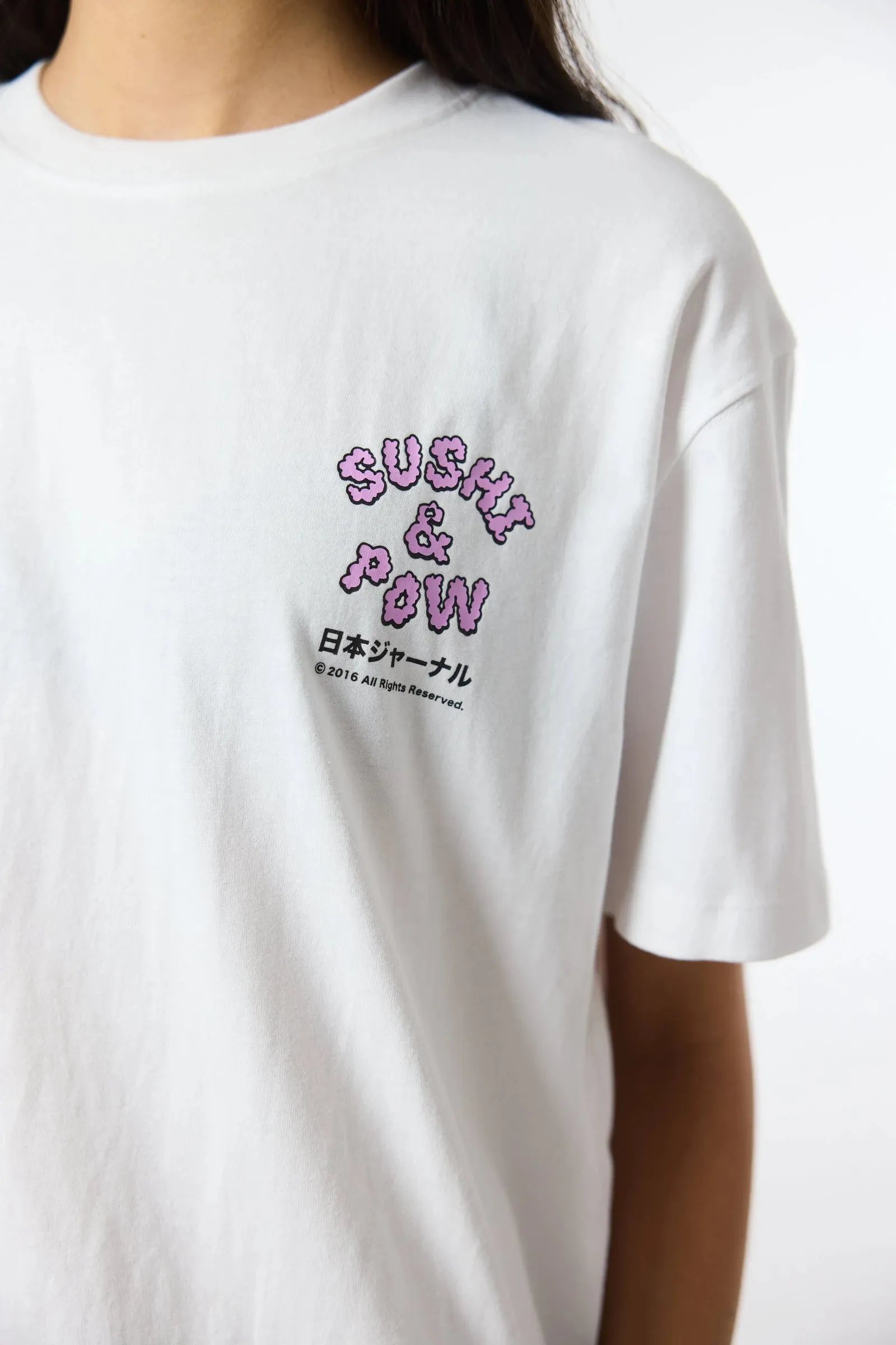 CAMISETA SUSHI & POW BLANCA sold by Blue Banana product image thumbnail 3