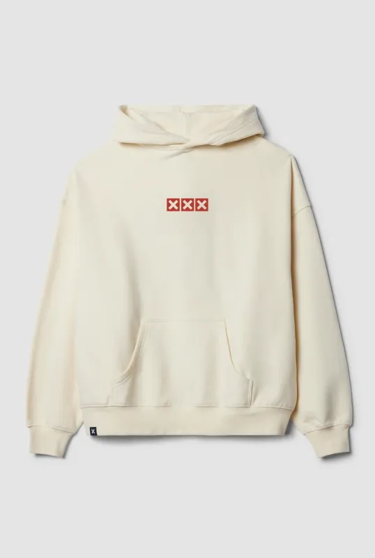 SUDADERA CON CAPUCHA NATIVE CREMA sold by Blue Banana