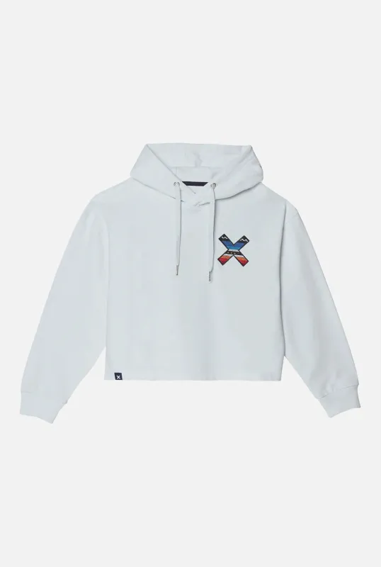 SUDADERA CON CAPUCHA MUJER CLASSIC ICE BLUE sold by Blue Banana