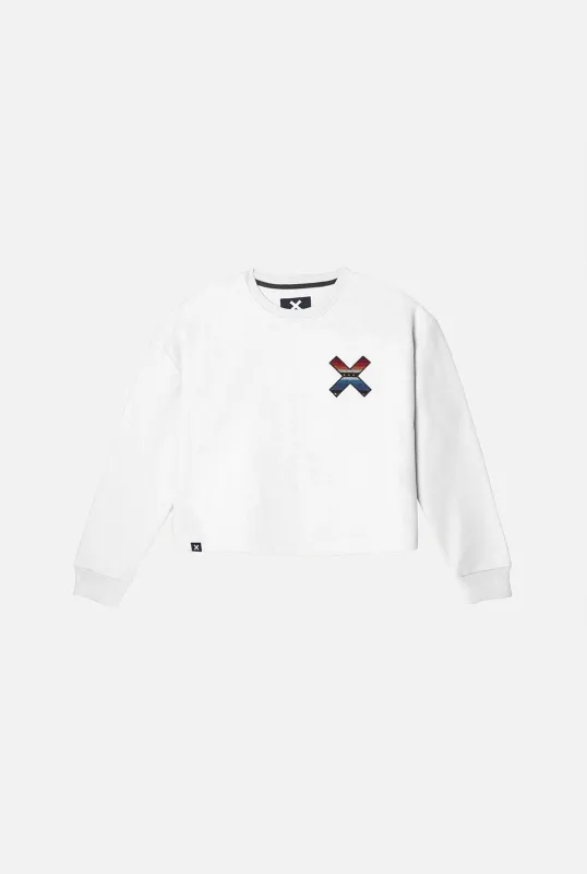 SUDADERA MUJER CLASSIC BLANCA sold by Blue Banana