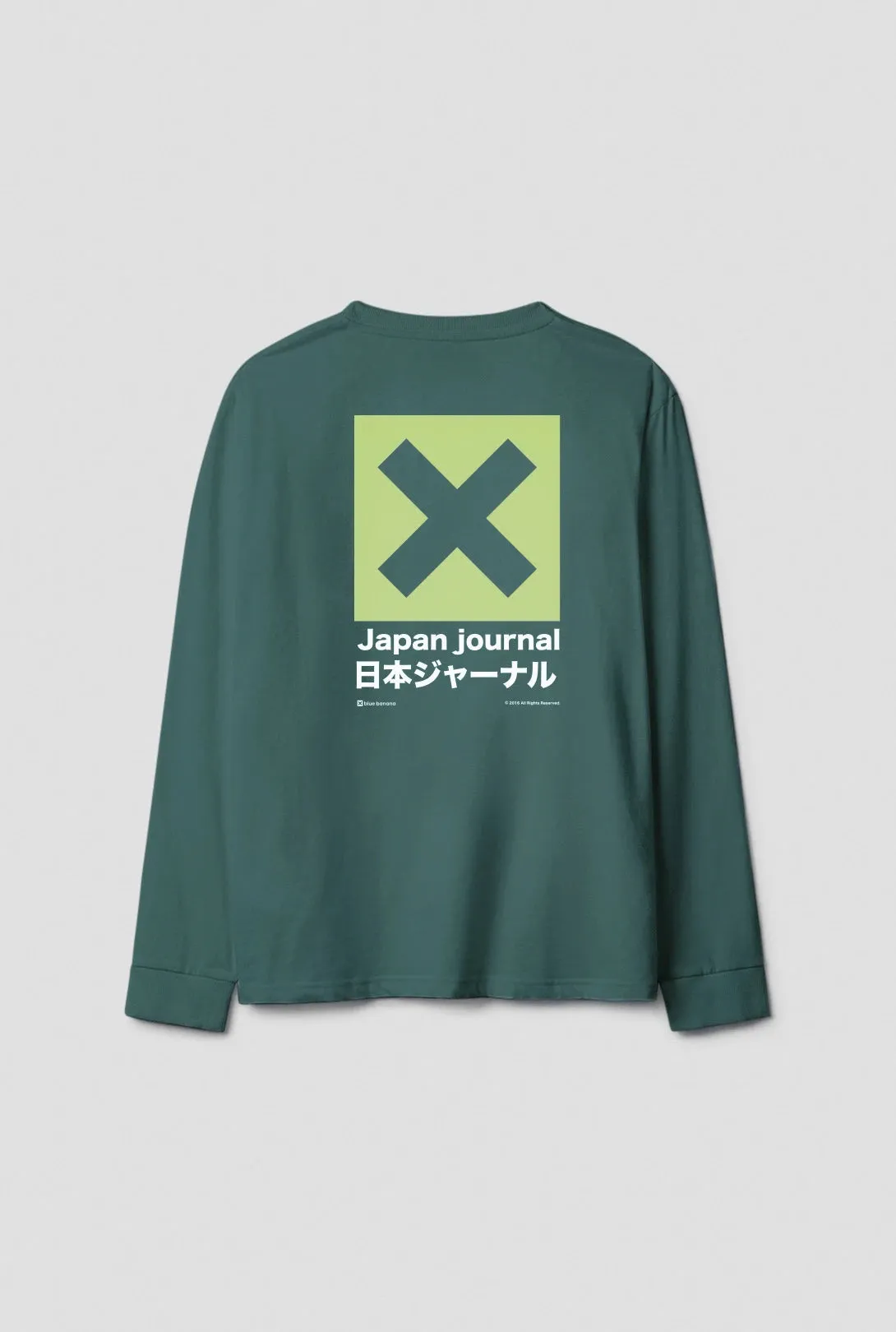 CAMISETA MANGA LARGA JOURNAL TREKKING GREEN sold by Blue Banana product image thumbnail 2