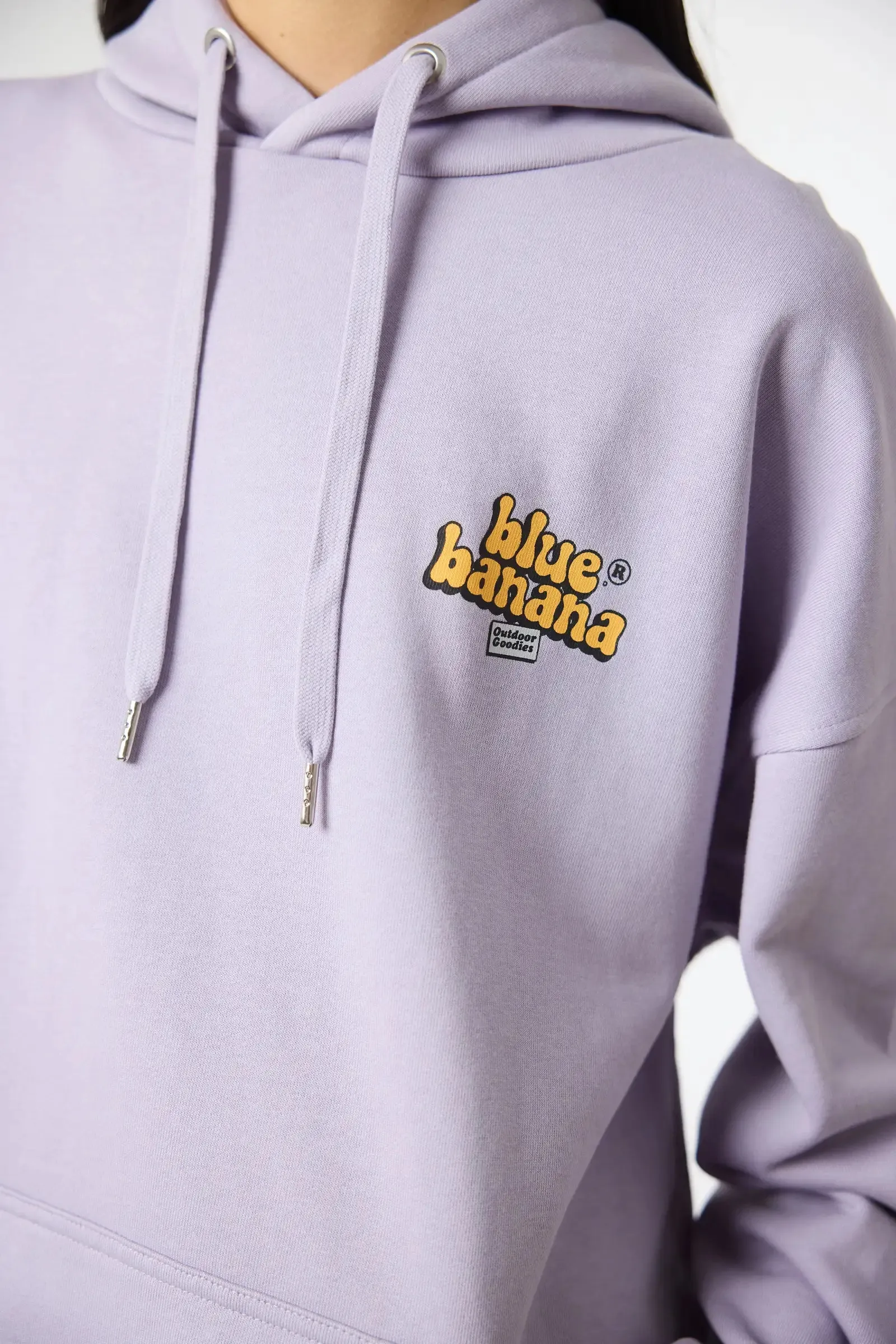 SUDADERA CON CAPUCHA HAKUBA LIGHT LILAC sold by Blue Banana product image thumbnail 3
