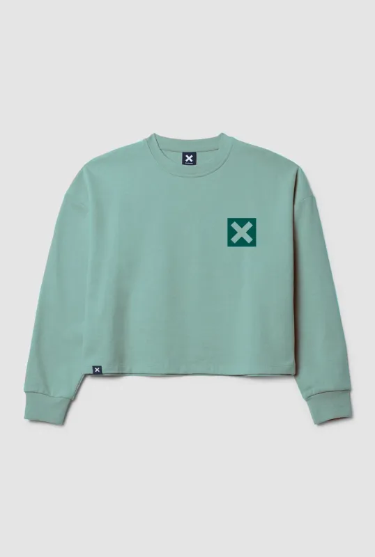 SUDADERA MUJER NATURE MENTA sold by Blue Banana