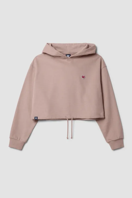 SUDADERA CON CAPUCHA MUJER HEART PEACH sold by Blue Banana