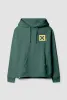 SUDADERA CON CAPUCHA NATURE TREKKING GREEN sold by Blue Banana