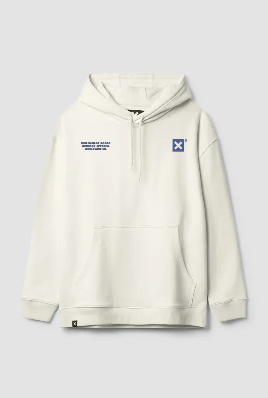 SUDADERA CON CAPUCHA ATLAS CREMA sold by Blue Banana
