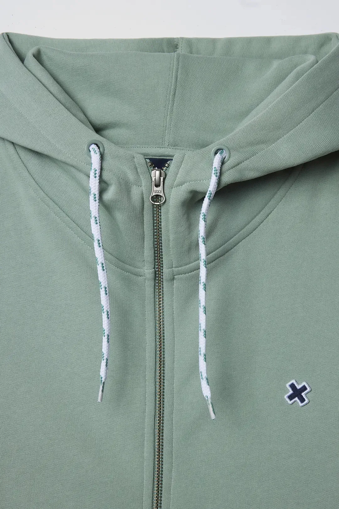 SUDADERA CON CAPUCHA FULL ZIP PATCH MENTA sold by Blue Banana product image thumbnail 3