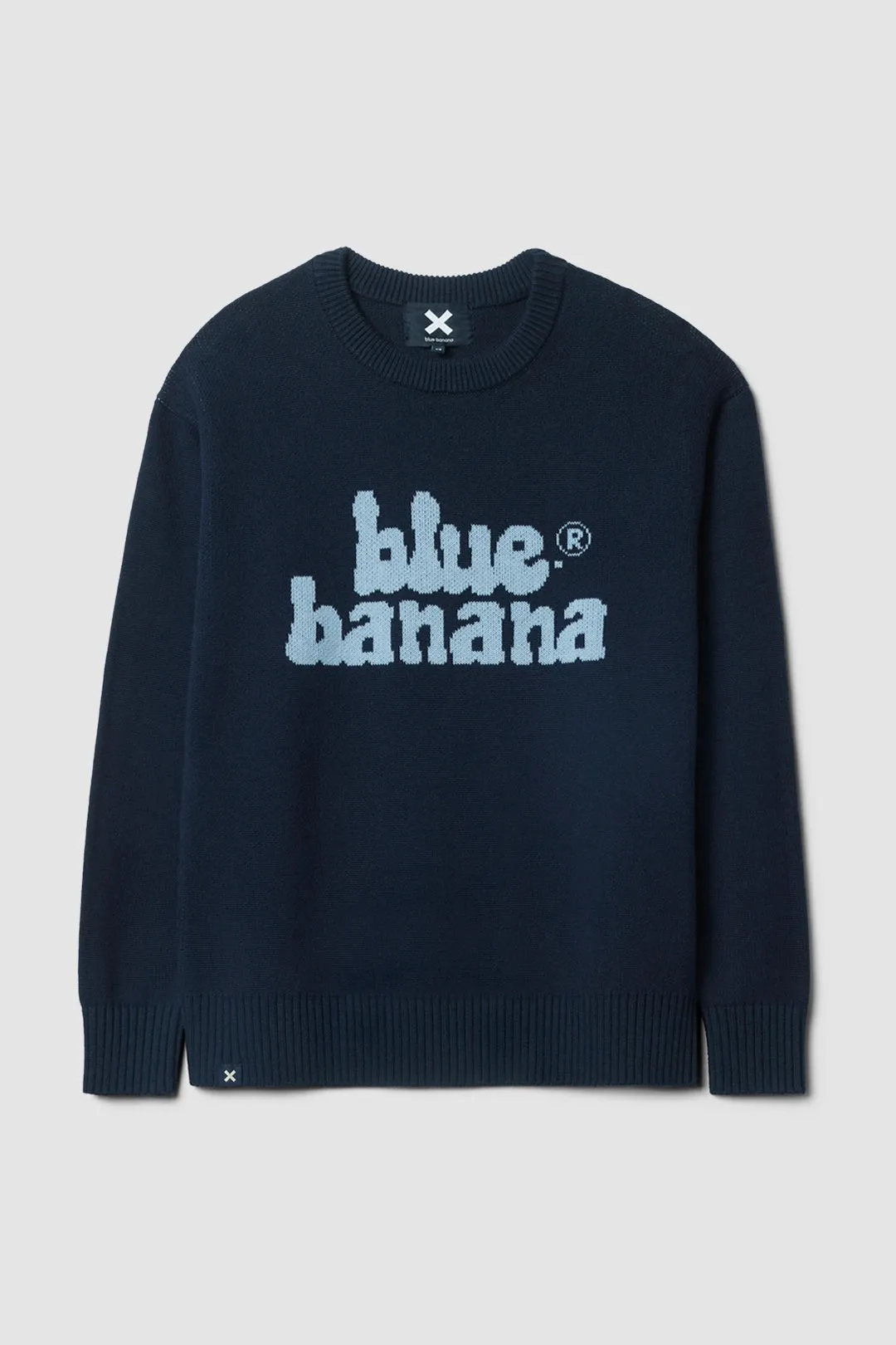 JERSEY DE PUNTO SHELTER AZUL MARINO sold by Blue Banana