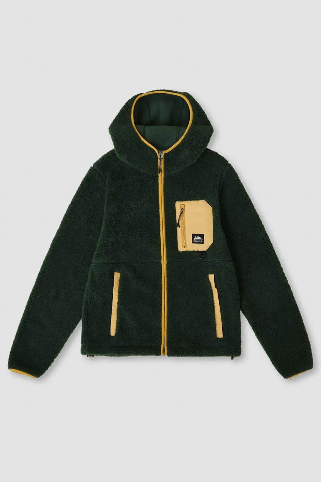 SUDADERA CON CAPUCHA POLAR CAVE CAQUI sold by Blue Banana