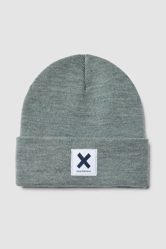 GORRO ICONIC GREY MELANGE sold by Blue Banana