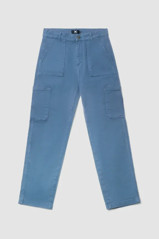 PANTALÓN CARGO MUJER HEART ANTRACITA sold by Blue Banana