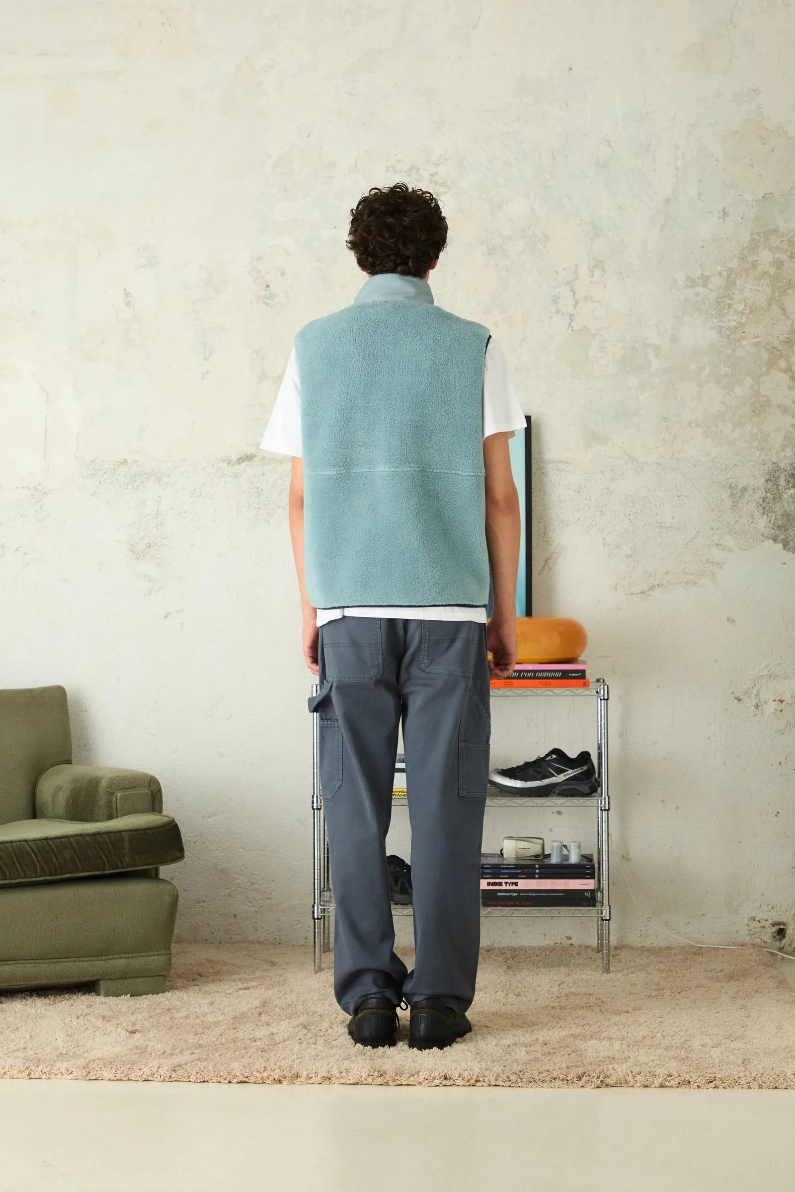 PACK CHALECO FLEECE ROPE MENTA + CAMISETA MANGA LARGA CLASSIC IMPERIAL BLUE sold by Blue Banana product image thumbnail 4