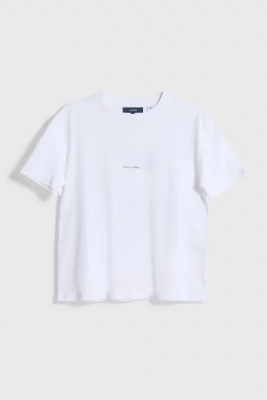 CAMISETA MUJER NATURE BLANCA made by Blue Banana