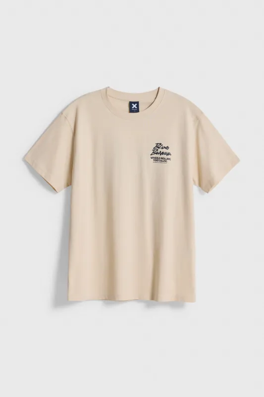 CAMISETA DRIVE BEIGE made by Blue Banana