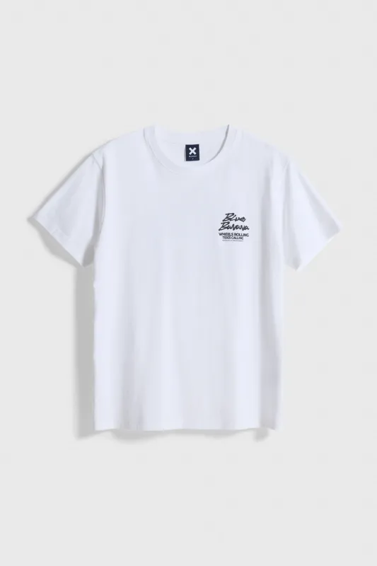 CAMISETA DRIVE BLANCA made by Blue Banana