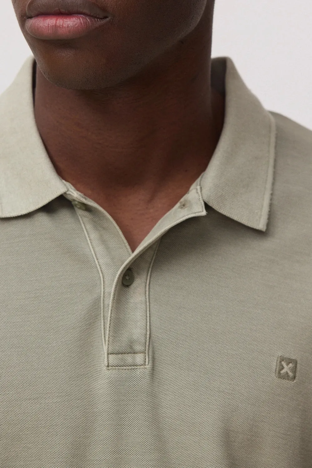 POLO WASHED NATURE OLIVE GREEN sold by Blue Banana product image thumbnail 3
