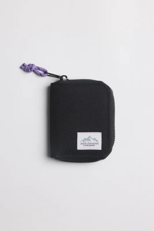 CARTERA ZIP NEGRA made by Blue Banana