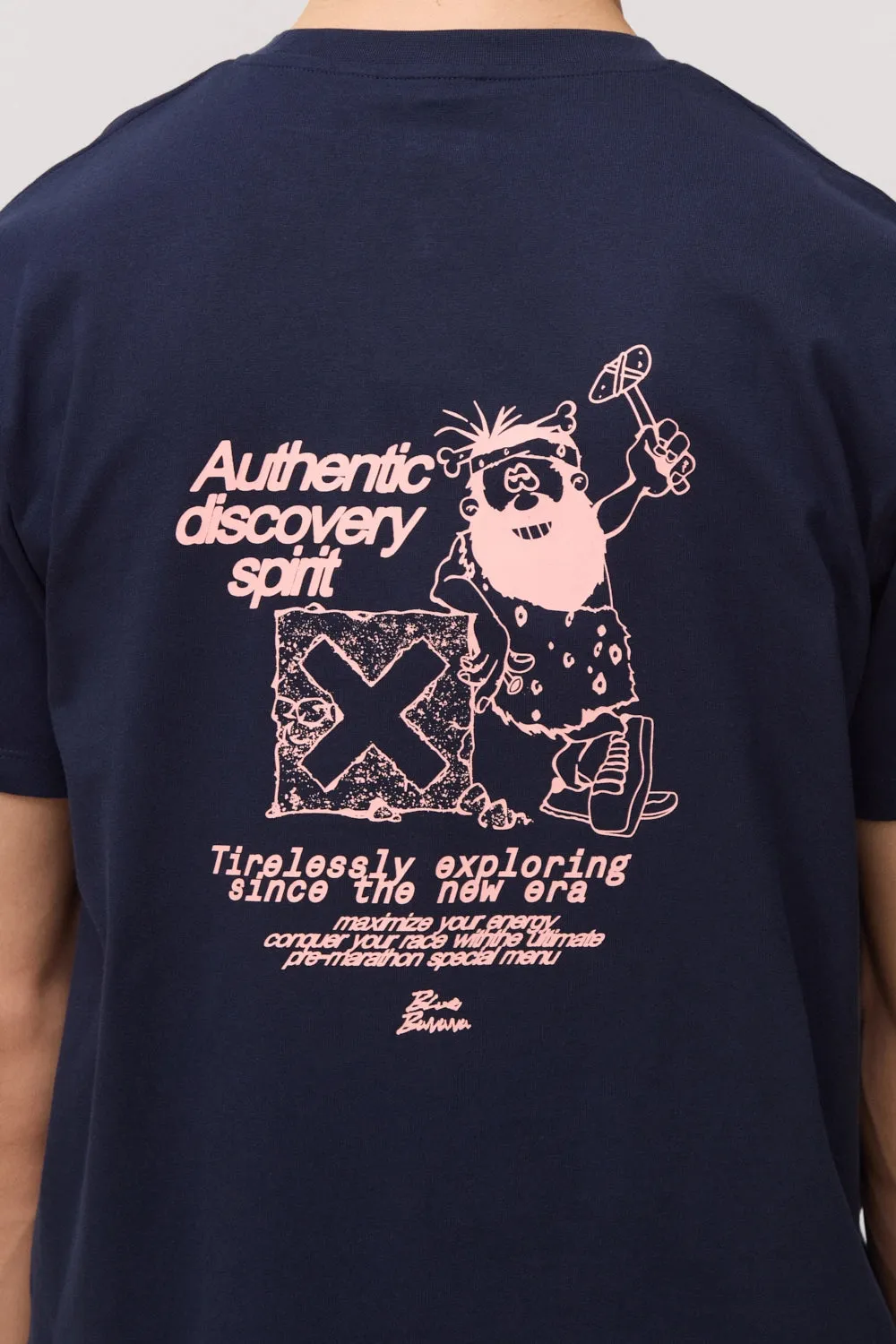 CAMISETA CAVERN AZUL MARINO sold by Blue Banana product image thumbnail 4