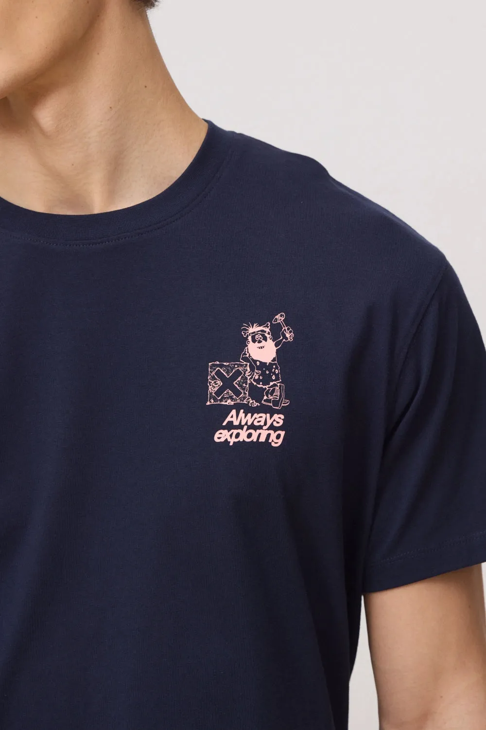 CAMISETA CAVERN AZUL MARINO sold by Blue Banana product image thumbnail 3