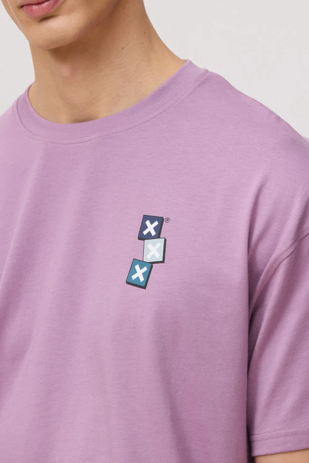 CAMISETA GOODS LIGHT PURPLE sold by Blue Banana product image thumbnail 3