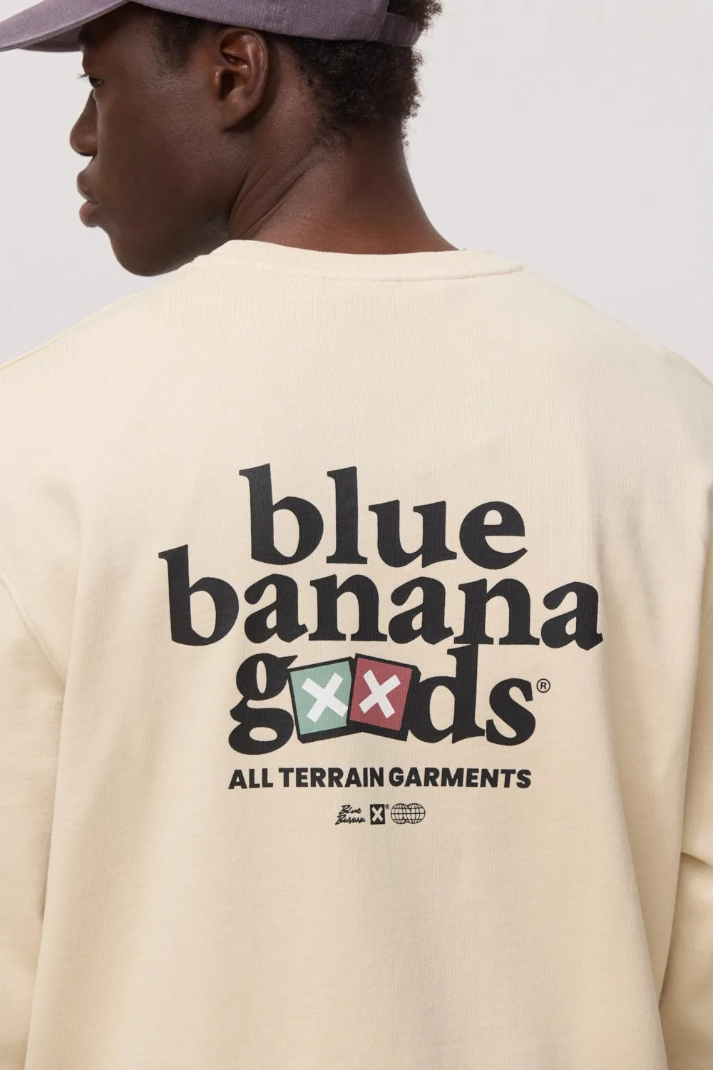 SUDADERA GOODS BEIGE sold by Blue Banana product image thumbnail 4
