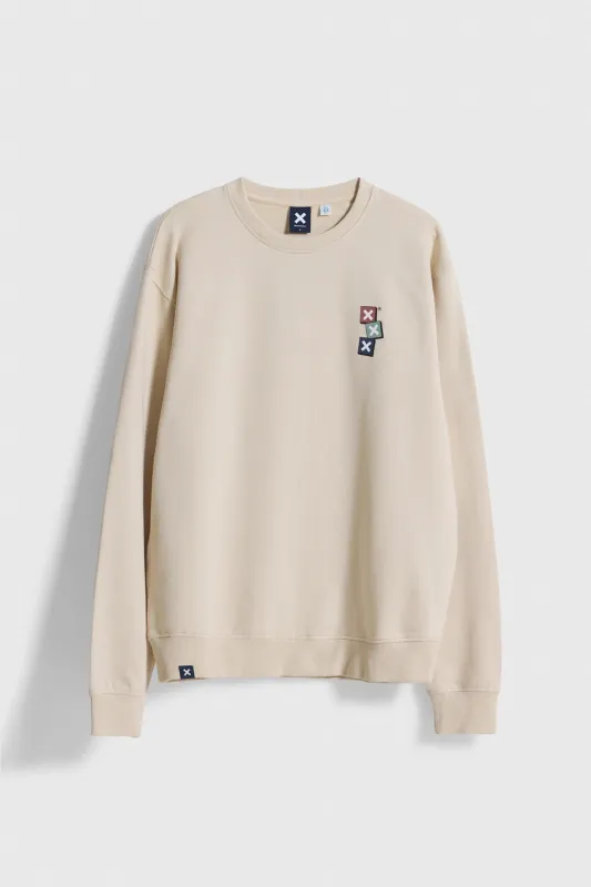 SUDADERA GOODS BEIGE sold by Blue Banana