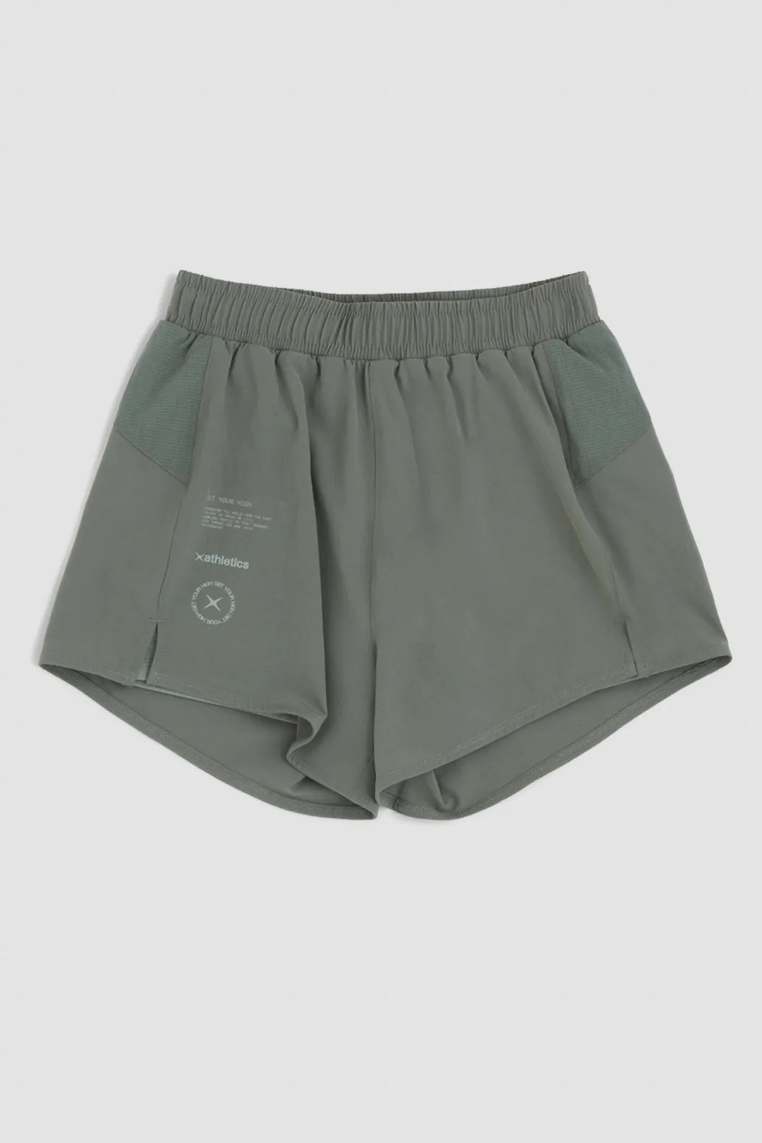 PANTALÓN CORTO MUJER ACTIVE OLIVE GREEN sold by Blue Banana