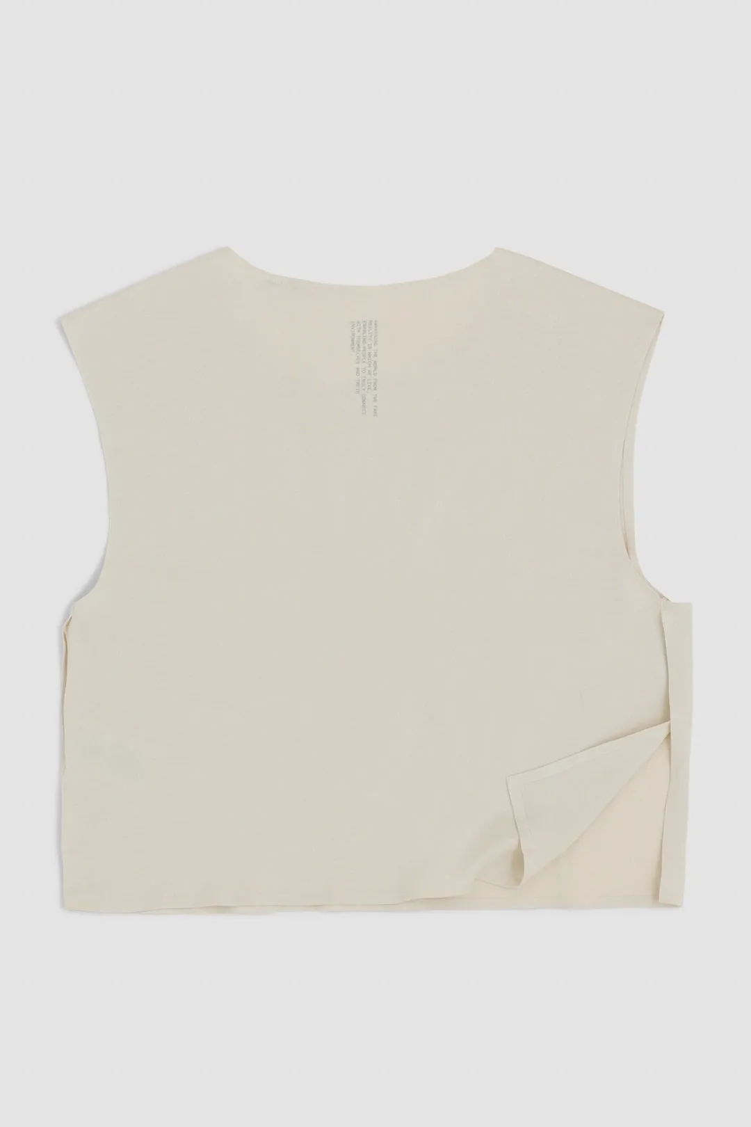 TOP TANK MUJER TRAIN WASHED BEIGE sold by Blue Banana product image thumbnail 2