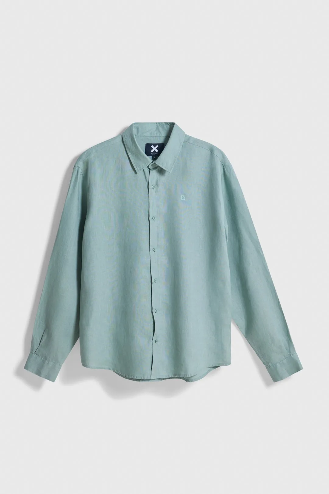 CAMISA DE LINO CORE SAGE sold by Blue Banana