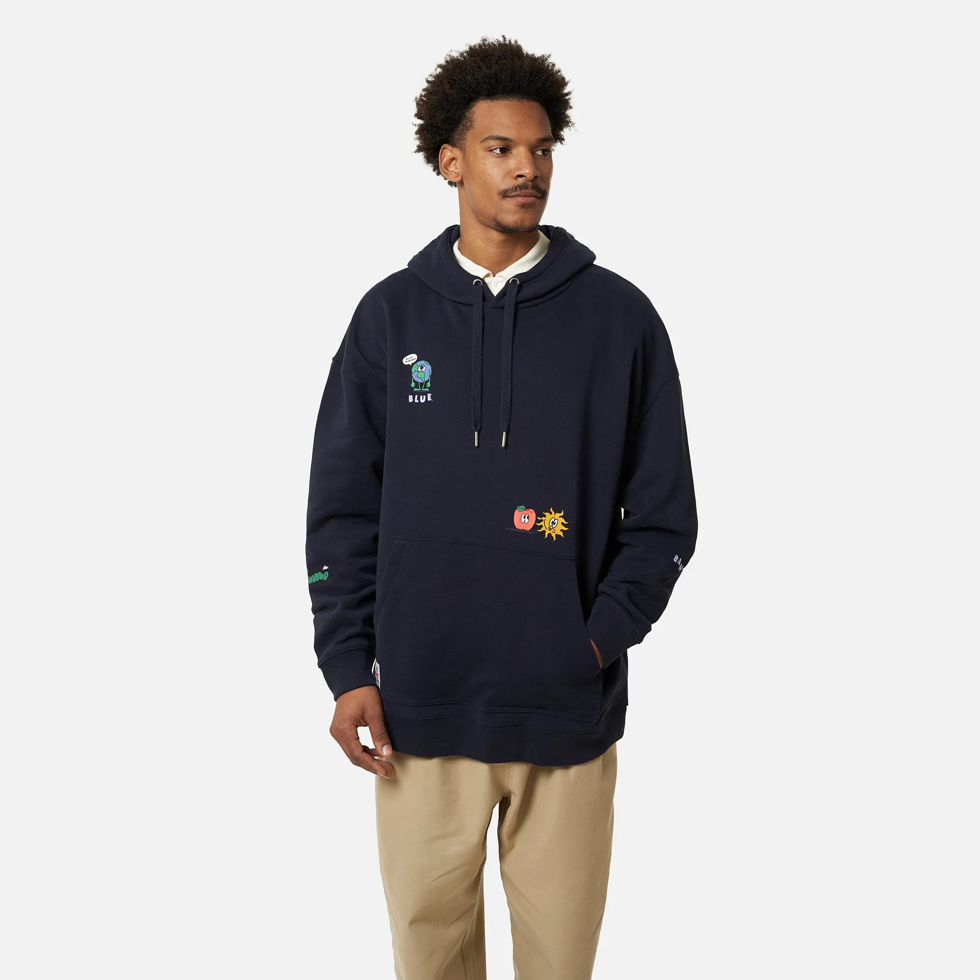 HOODIE RANDOM AZUL MARINO sold by Blue Banana product image thumbnail 5