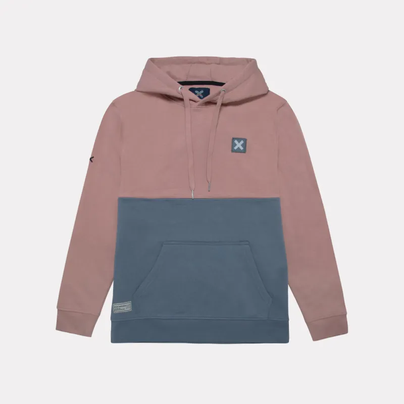 PEACH & SKY BLUE BICOLOR HOODIE sold by Blue Banana