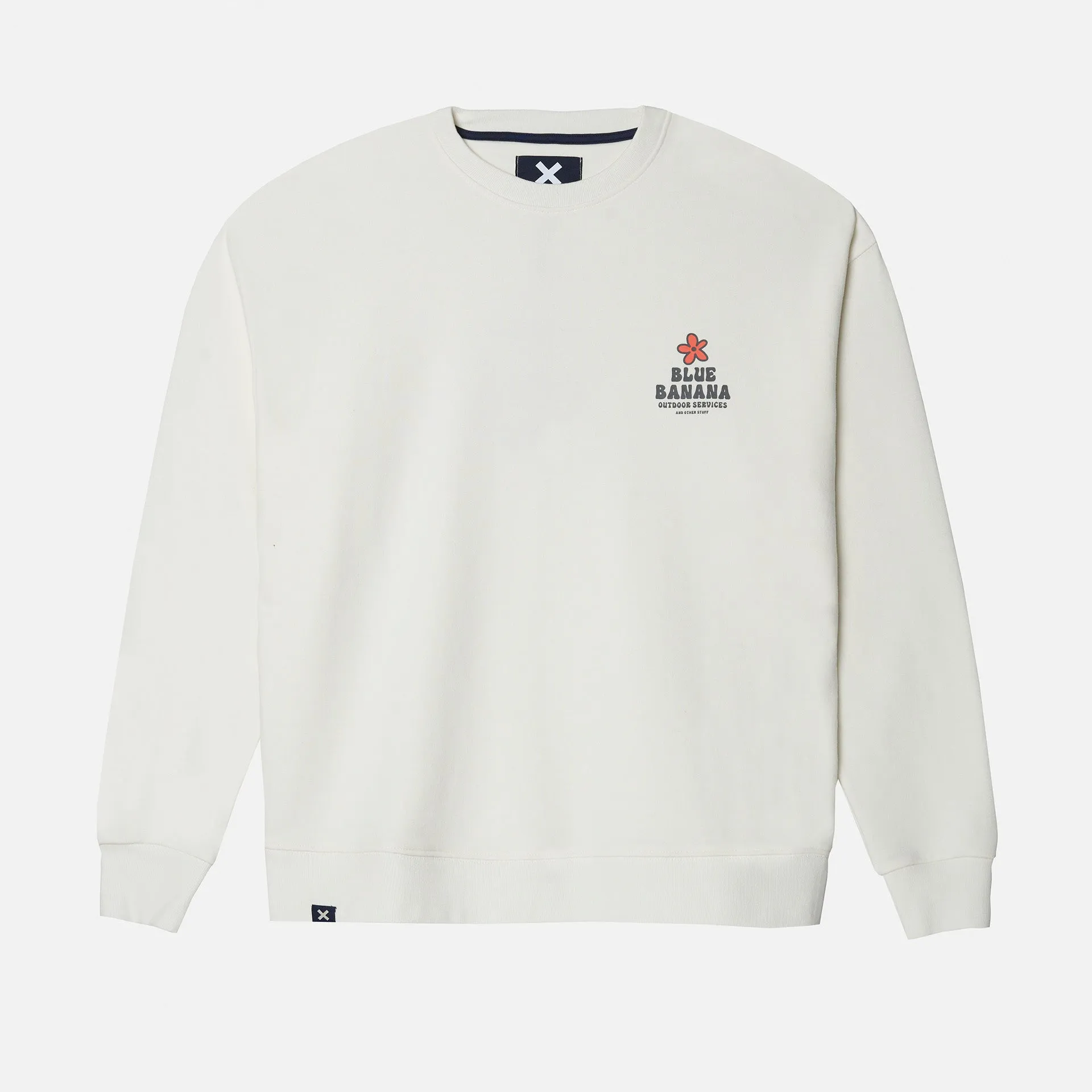 SUDADERA OUTDOOR BLANCO ROTO sold by Blue Banana