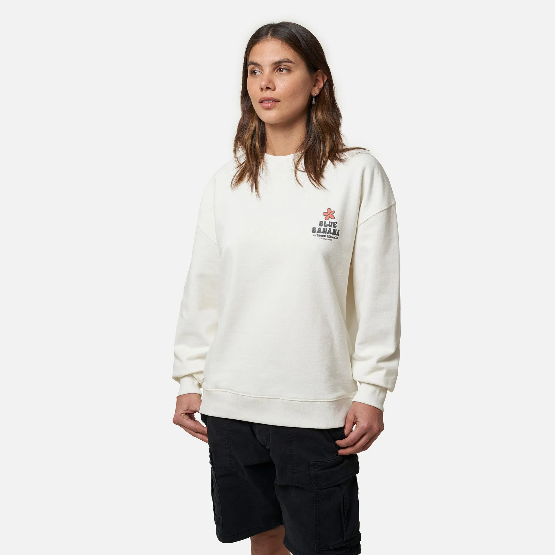 SUDADERA OUTDOOR BLANCO ROTO sold by Blue Banana product image thumbnail 3