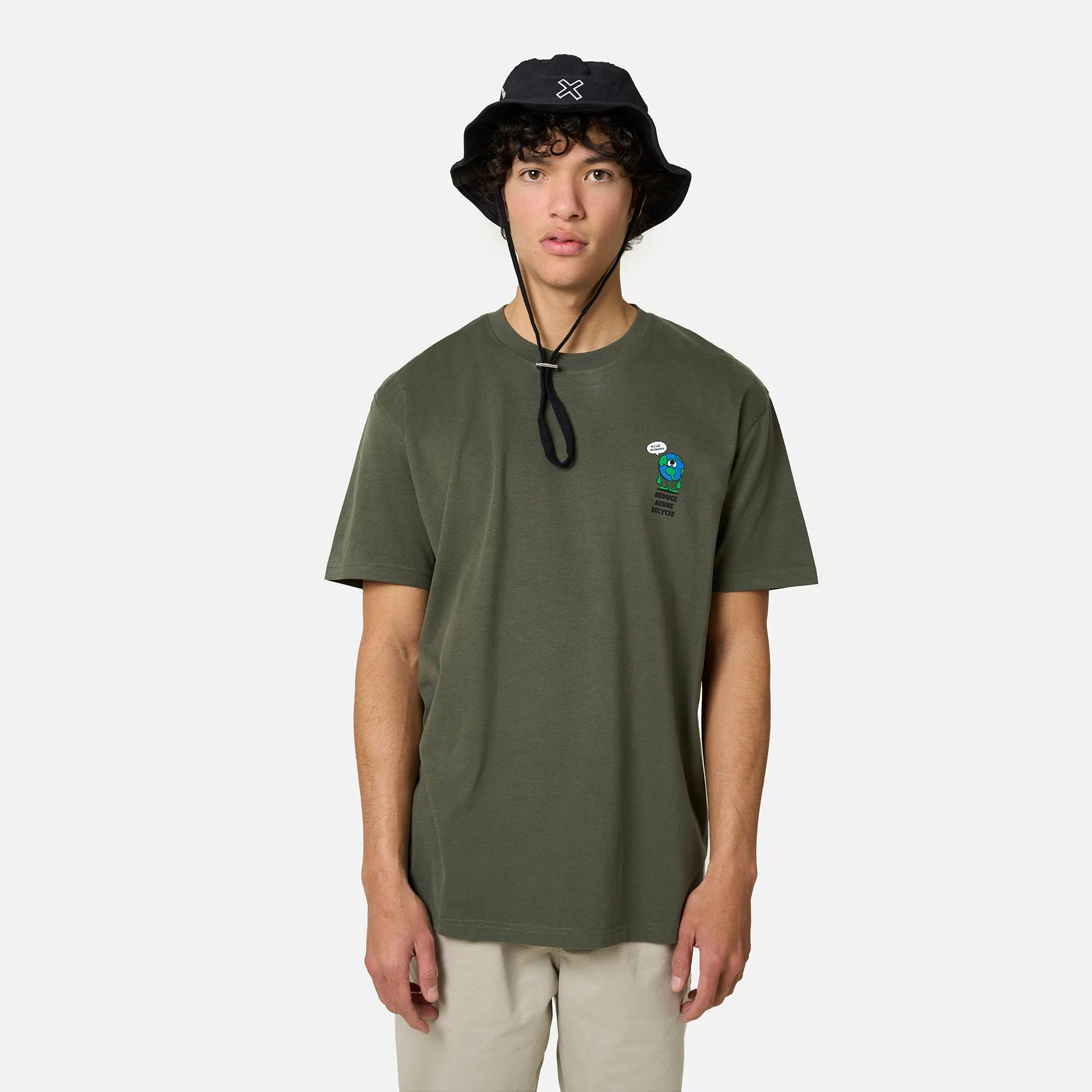 CAMISETA GLOBE CAQUI sold by Blue Banana product image thumbnail 5