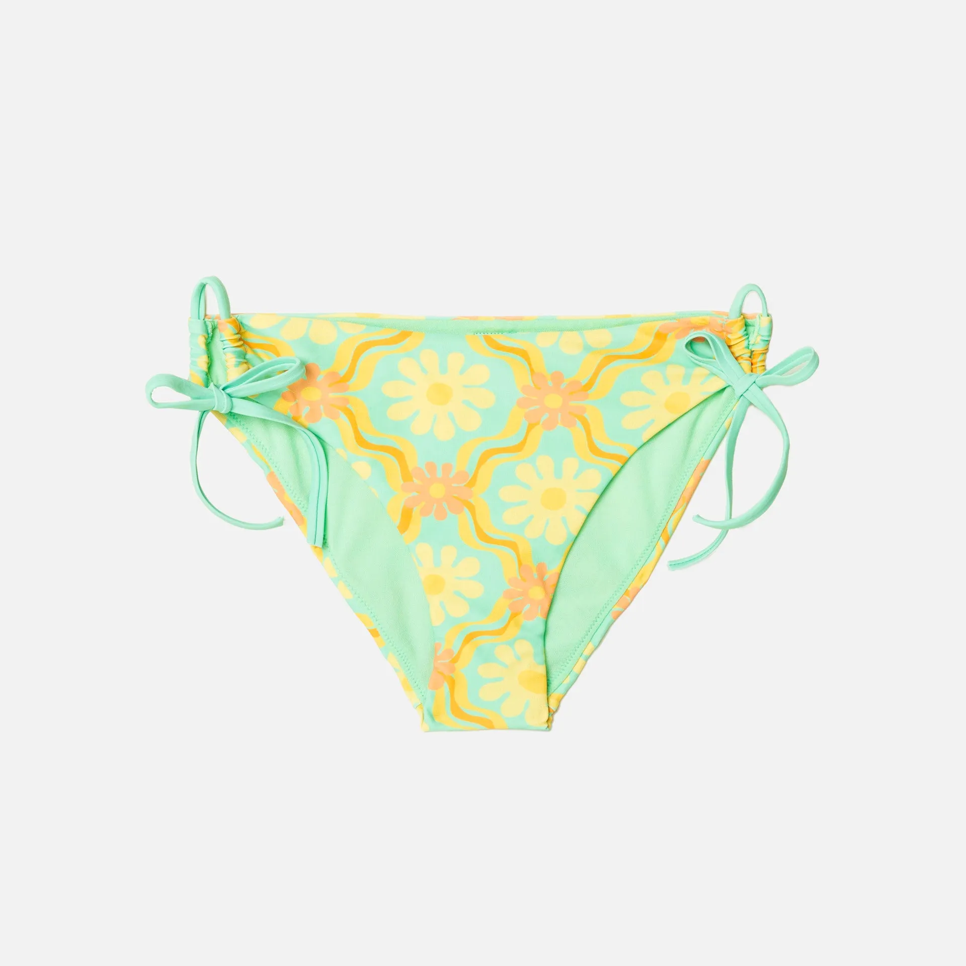 BOTTOM BIKINI MUJER HIBISCUS TURQUESA sold by Blue Banana