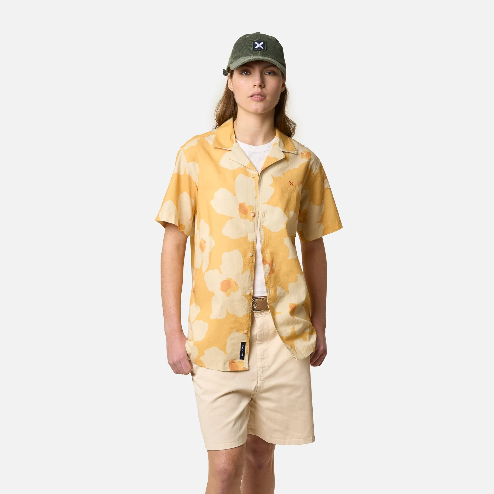 CAMISA HIBISCUS SS AMARILLA sold by Blue Banana product image thumbnail 3