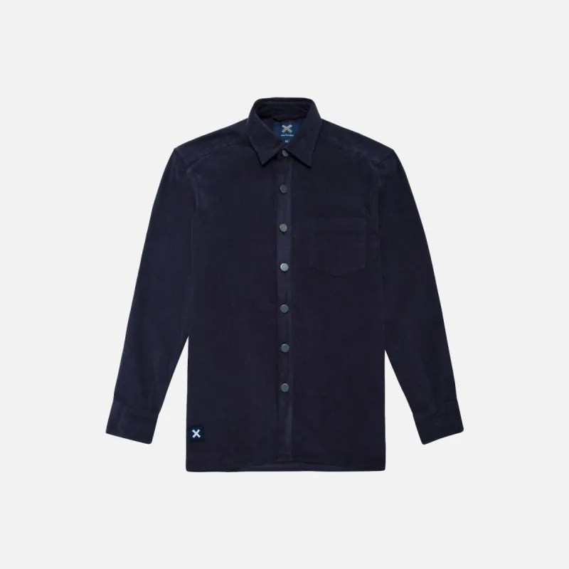 NAVY CORDUROY SHIRT sold by Blue Banana